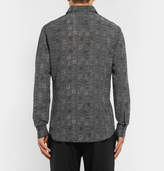 Thumbnail for your product : Givenchy Polka-Dot Cotton and Silk-Blend Shirt - Men - Gray