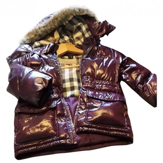 burberry jacket kids purple