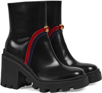 Gucci Women's ankle boot with Interlocking G