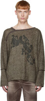 Thumbnail for your product : TheOpen Product SSENSE Exclusive Khaki Twist Sweater