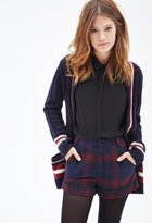 Thumbnail for your product : Forever 21 Tartan Plaid Cuffed Shorts