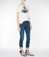 Thumbnail for your product : Vivienne Westwood Anglomania Brushstroke Orb Classic T-Shirt Size S