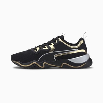 black and gold puma sneakers