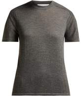 Thumbnail for your product : Gabriela Hearst Bravo Cashmere And Silk Blend Knitted Top - Womens - Dark Grey