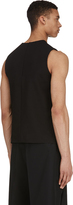 Thumbnail for your product : J.W.Anderson Black Sleeveless Silk Blend Patch Pocket Blouse