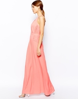 Thumbnail for your product : Warehouse Lace Back Maxi Dress