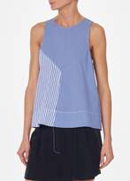 Thumbnail for your product : Tibi Collage Shirting Tank