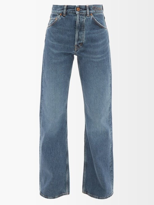 Chloé Denim Blue Semeru Straight-leg Jeans Womens Clothing Jeans Straight-leg jeans 