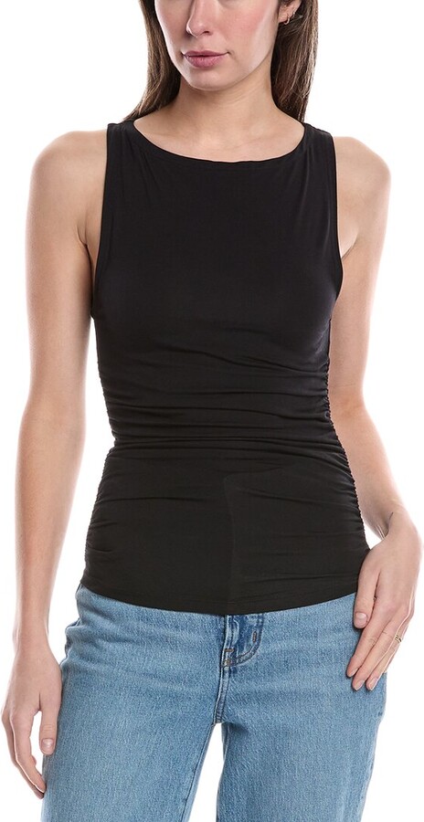 Rag Bone Luca Shirred Tank ShopStyle Tops