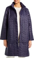 Thumbnail for your product : Eileen Fisher Quilted Stand Collar Coat