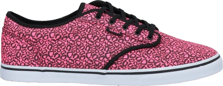 leopard print vans pink