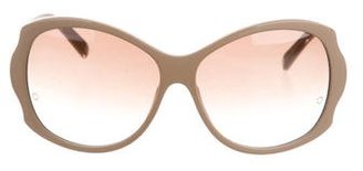 Montblanc Oversize Logo-Embellished Sunglasses