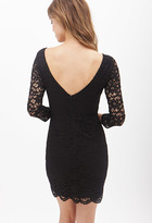 Thumbnail for your product : Forever 21 Forever21 Classic Floral Lace Dress