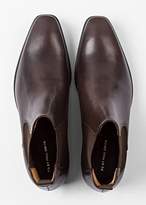 Thumbnail for your product : Paul Smith Men's Dark Brown Leather 'Falconer' Chelsea Boots