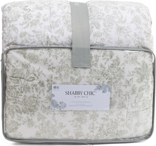 TJMAXX Cotton Toile Comforter Set, Cotton/Polyester
