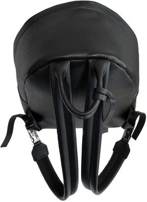 Crafted Society Skye Backpack Small - Black Saffiano Leather