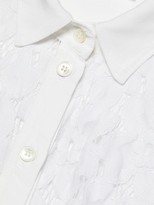 Thumbnail for your product : Wilt Mixed Lace Button-Up Shirt