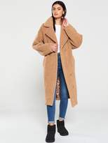 Thumbnail for your product : UGG Charlisse Teddy Bear Coat - Camel