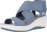 Thumbnail for your product : Clarks Step Cali Palm (Blue Grey Textile) Women's Wedge Shoes