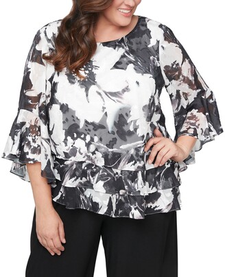 plus size evening separates