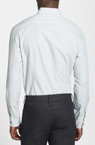 Thumbnail for your product : John Varvatos Slim Fit Roll Sleeve Stripe Sport Shirt