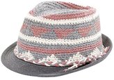 Thumbnail for your product : 305 Womens Recyled Yarn Intarsia Fedora
