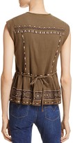 Thumbnail for your product : French Connection Adanna Crinkle Peplum Top