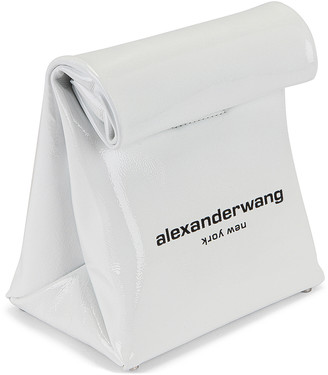 Alexander Wang Lunch Bag Clutch in White | FWRD