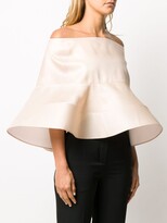 Thumbnail for your product : Nina Ricci Off The Shoulder Flared Top