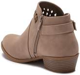 Thumbnail for your product : Top Moda Hebe Woven Ankle Bootie