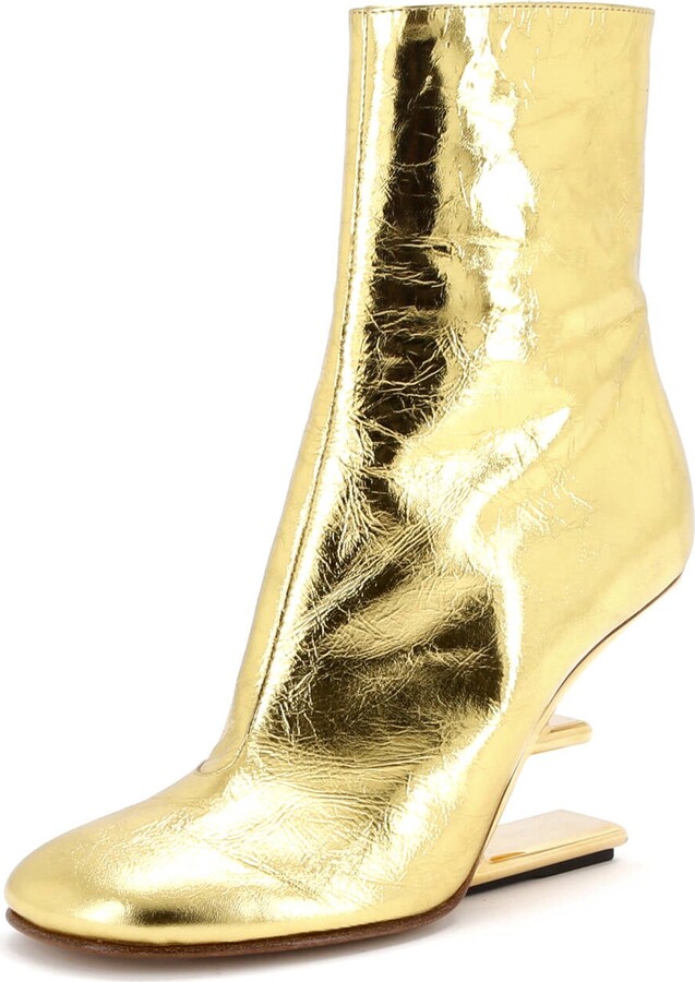 Fendi Women's First Ankle Booties Leather