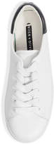 Thumbnail for your product : Alice + Olivia Ezra Lace-Up Platform Sneakers, White/Black