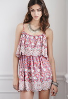Thumbnail for your product : Forever 21 Raga Embroidered Layered Dress