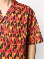 Thumbnail for your product : Palm Angels flame print short-sleeved T-shirt