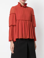 Thumbnail for your product : See by Chloe tiered flouncy blouse