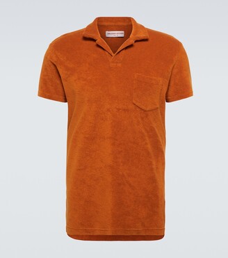 Orlebar Brown Terry Towelling cotton polo shirt