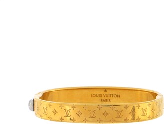 Louis Vuitton Monogram Mini Lin Wish Bracelet - Gold-Plated Wrap, Bracelets  - LOU789776