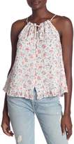 Thumbnail for your product : Joie Crisana Floral Print Silk Tank Top