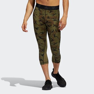 adidas Men's City Jungle Camo Cropped Techfit Training Tights - ShopStyle  Activewear Pants