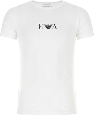 Emporio Armani Men's White T-shirts | ShopStyle
