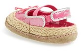 Thumbnail for your product : Stride Rite 'Crawl - Zenny' Espadrille Sandal (Baby)