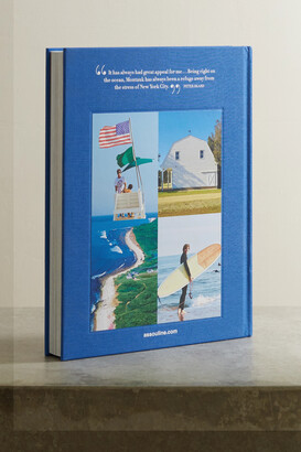 Assouline Hamptons Private By Dan Rattiner Hardcover Book - Blue