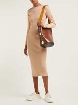 Thumbnail for your product : Sportmax Compact Knit Cotton Blend Midi Dress - Womens - Nude