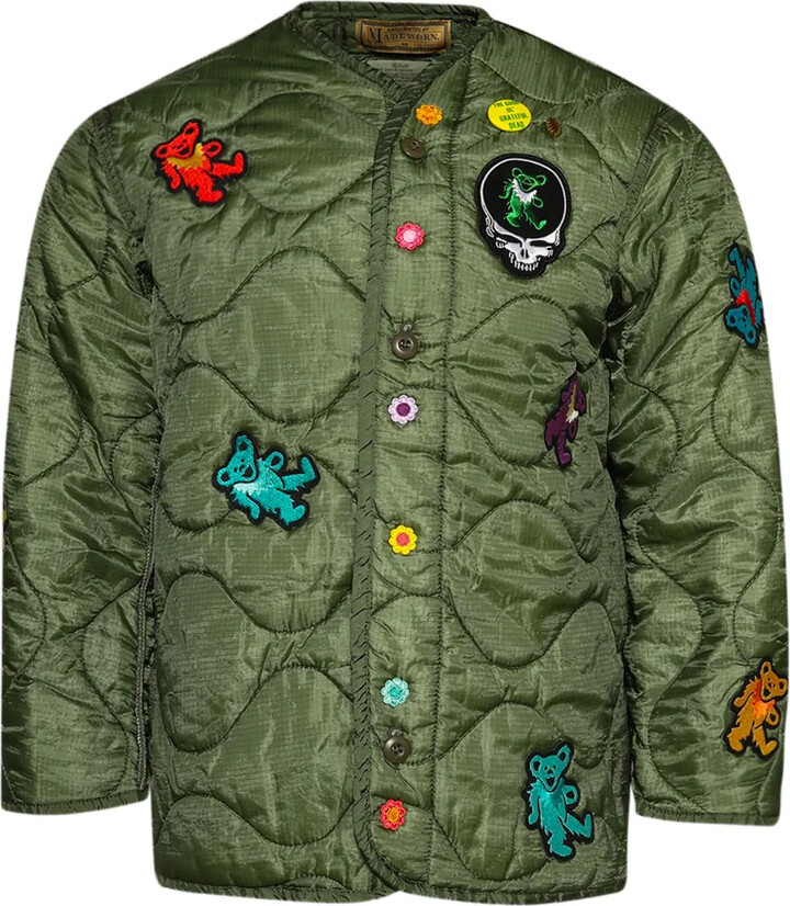 MadeWorn Patch-Detail Padded Jacket