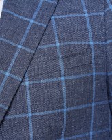 Thumbnail for your product : Oxford Blake Linen Cotton Checked Blazer