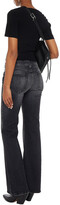 Thumbnail for your product : Current/Elliott The Wray Faded Mid-rise Flared Jeans