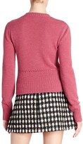 Thumbnail for your product : Chloé Crewneck Wool Blend Knit Pullover