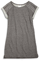 Thumbnail for your product : Ella Moss Girl's French Terry Studded Shoulder Dress