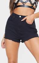 Thumbnail for your product : PrettyLittleThing Mid Wash Shelby High Waisted Denim Short