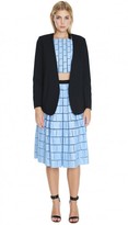 Thumbnail for your product : Tibi Raffia Patchwork Crop Top